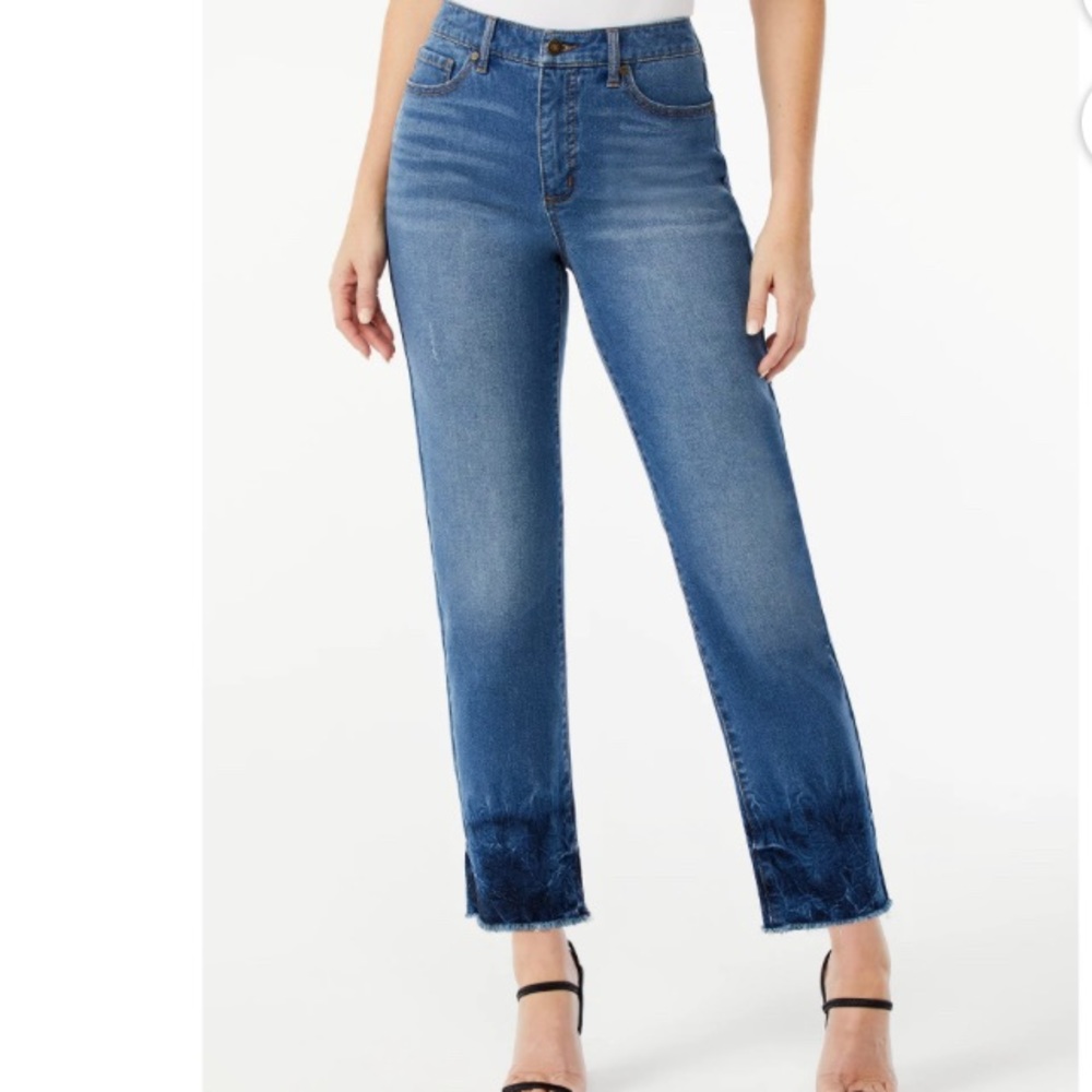 Sofia Jeans Leslie High Rise Slim Straight Jeans